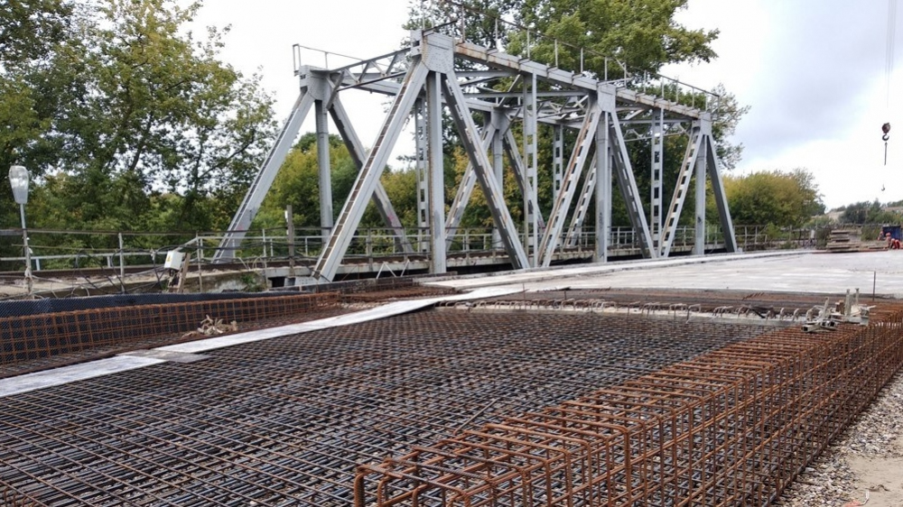 Строительство моста через Клязьму